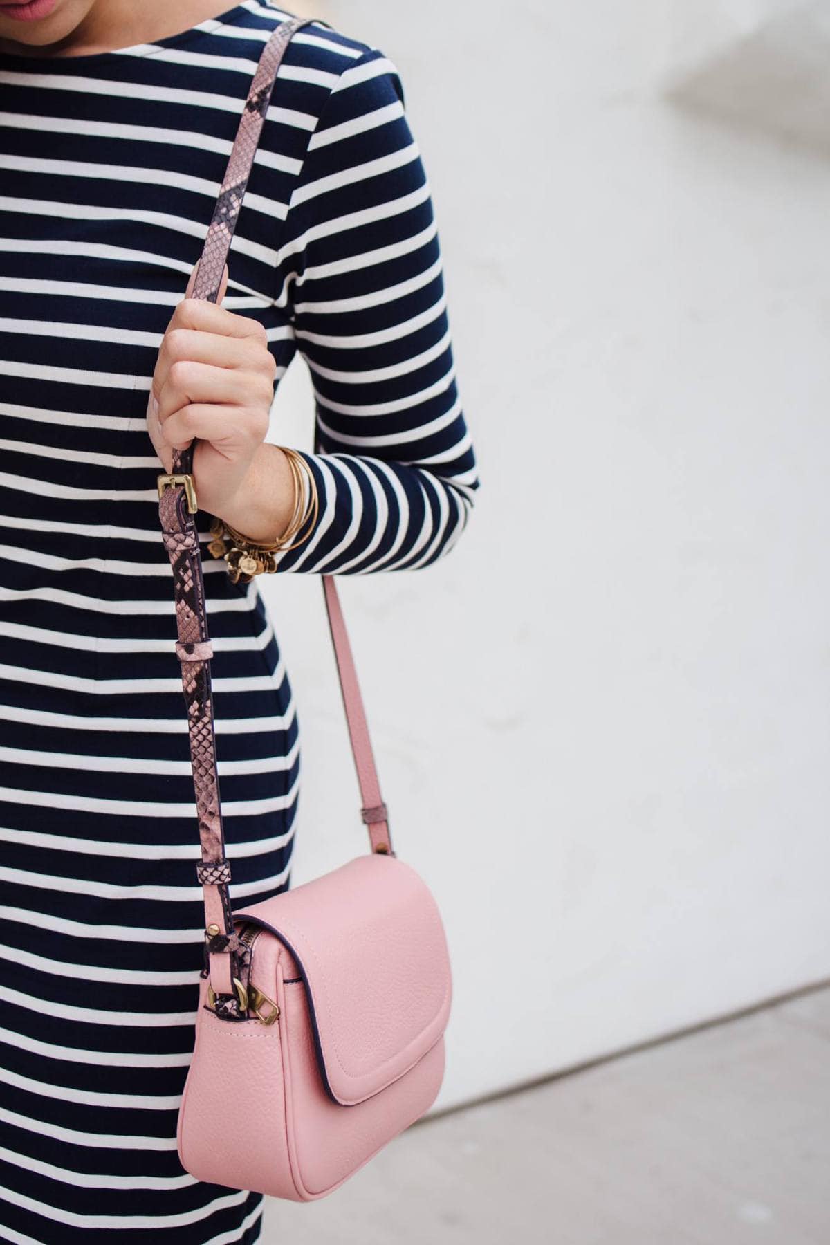 j. crew labor day sale pink crossbody