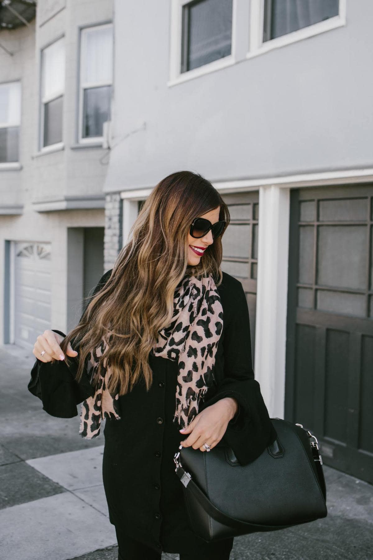 cheetah scarf