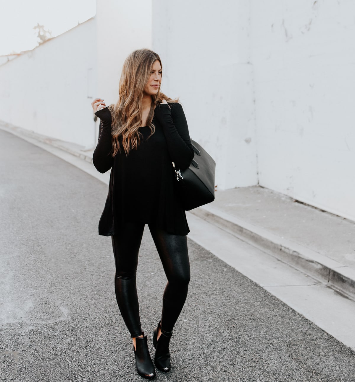 all black outfit