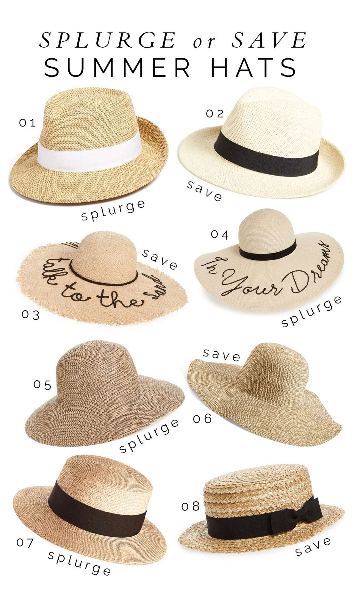 summer sun hats