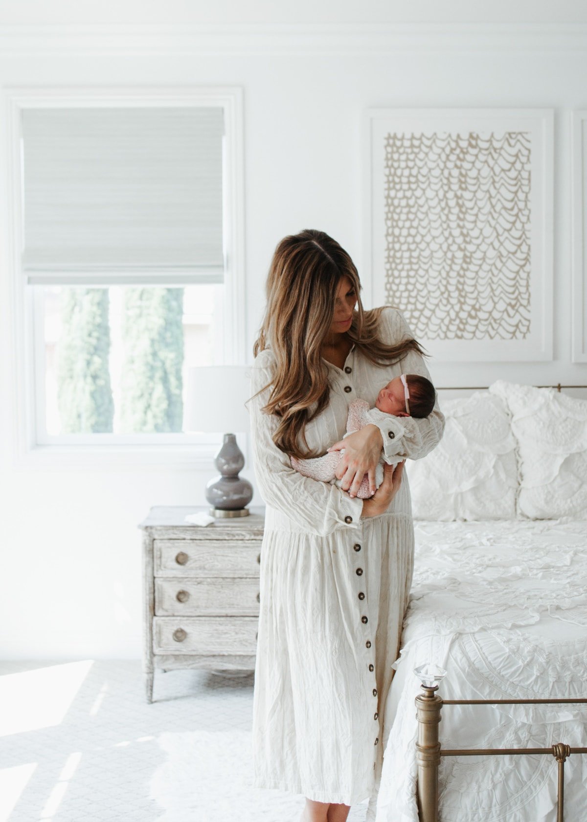 Newborn photoshoot mom sales outfit