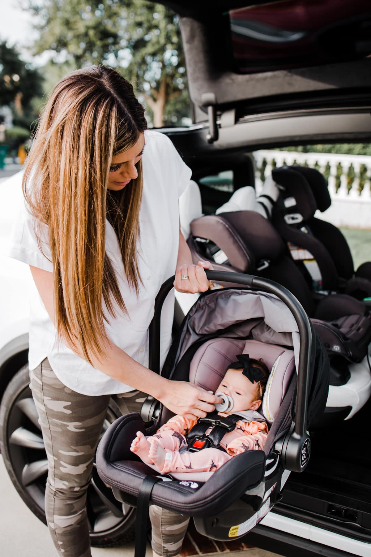 how to fit car seat in stroller 