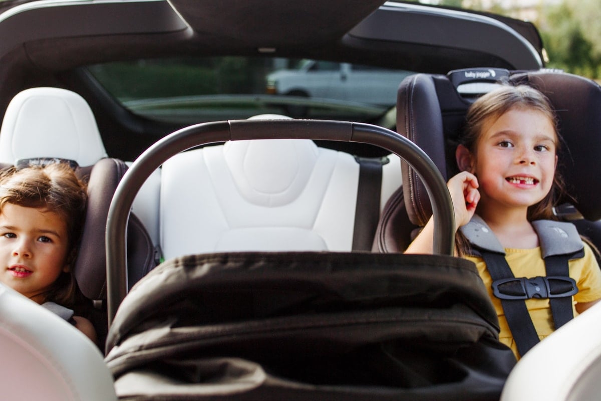 best car seat configuration for three