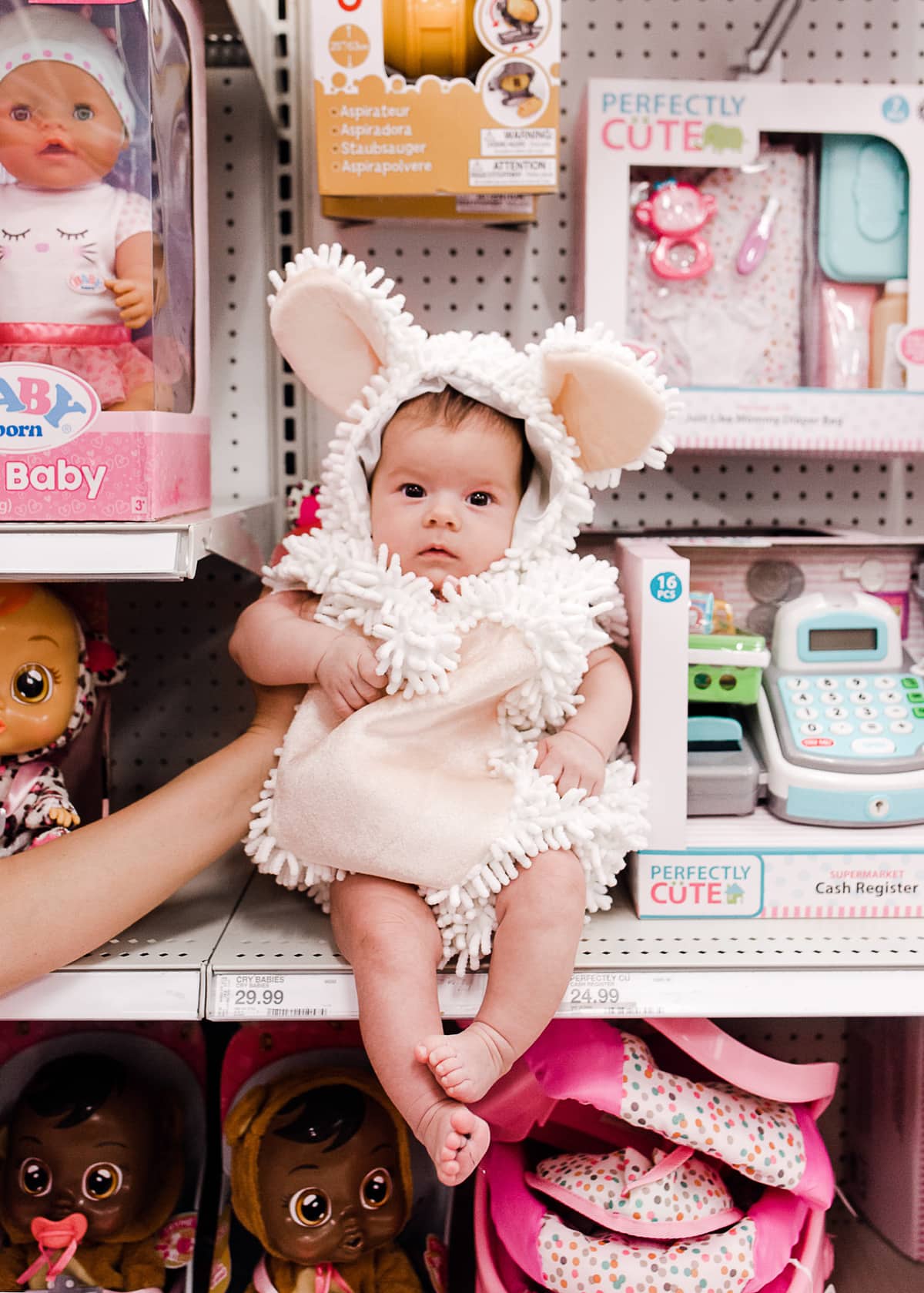 sheep baby costume