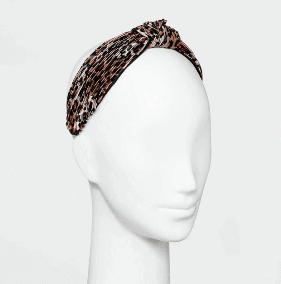 leopard print headband target