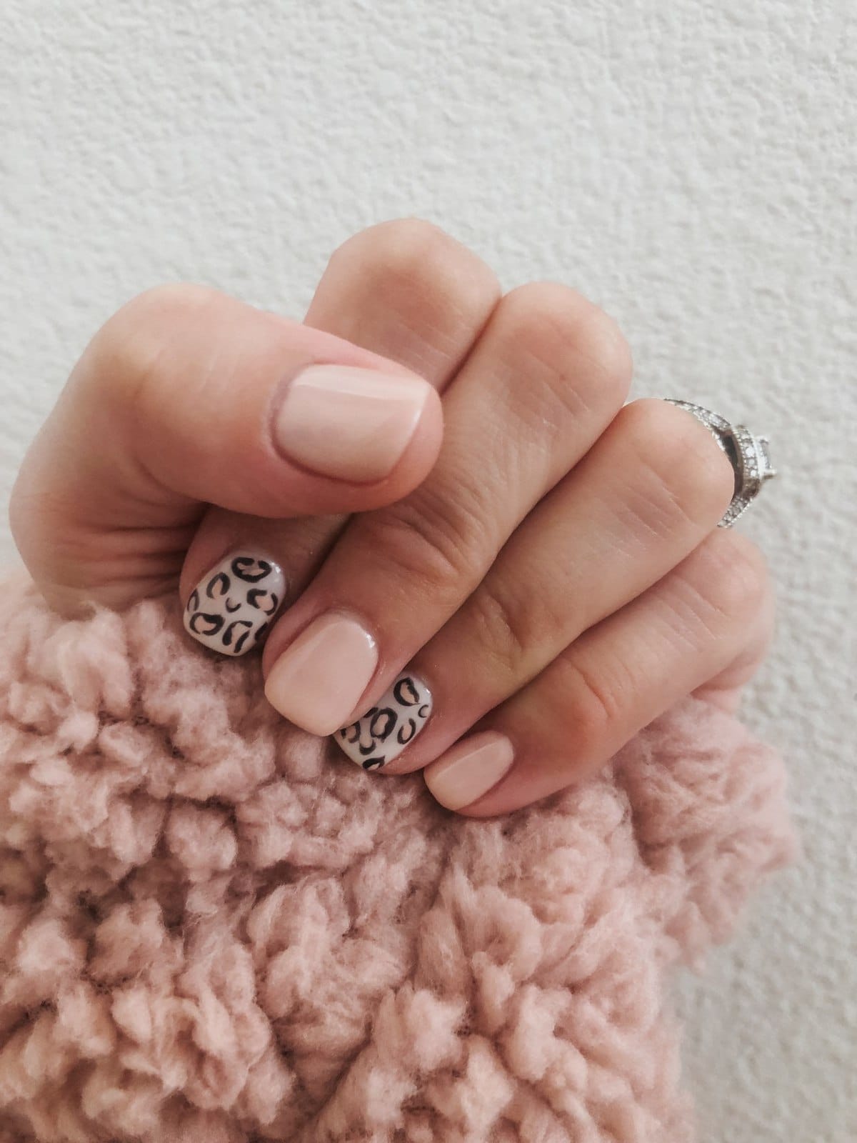 leopard nails