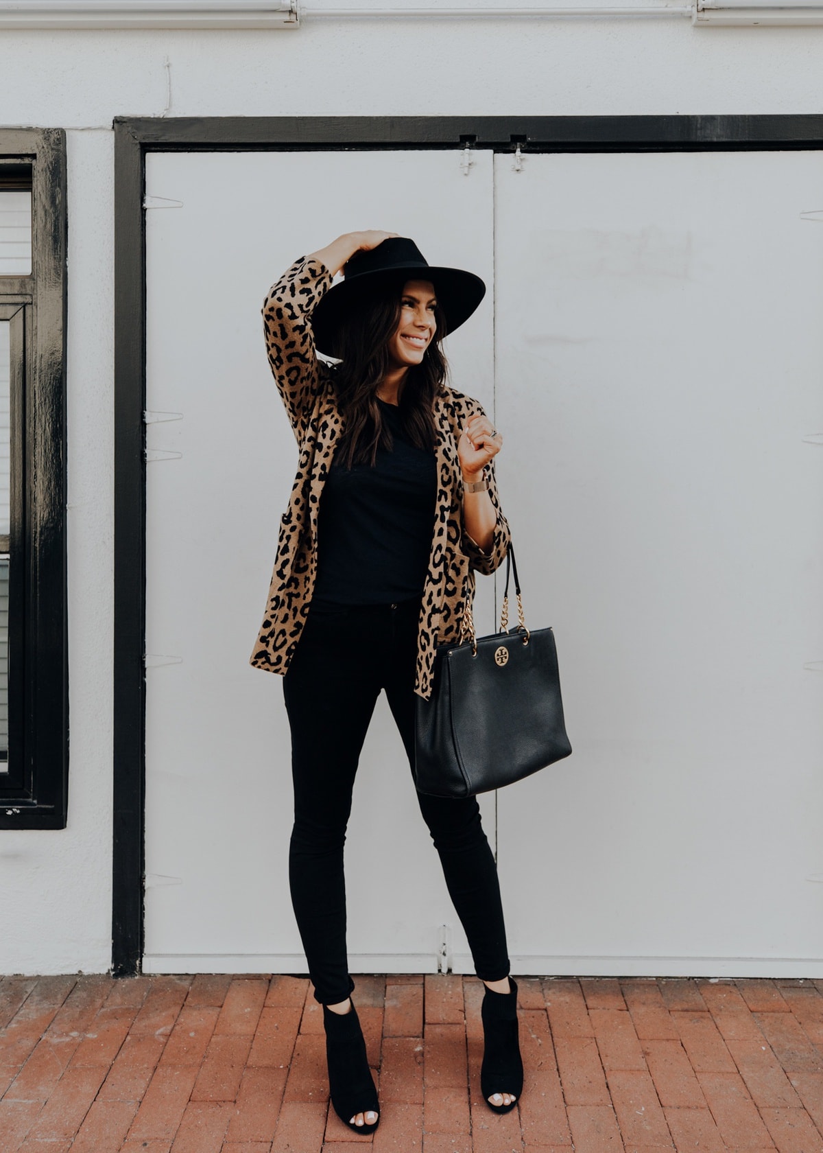 leopard print fall outfit