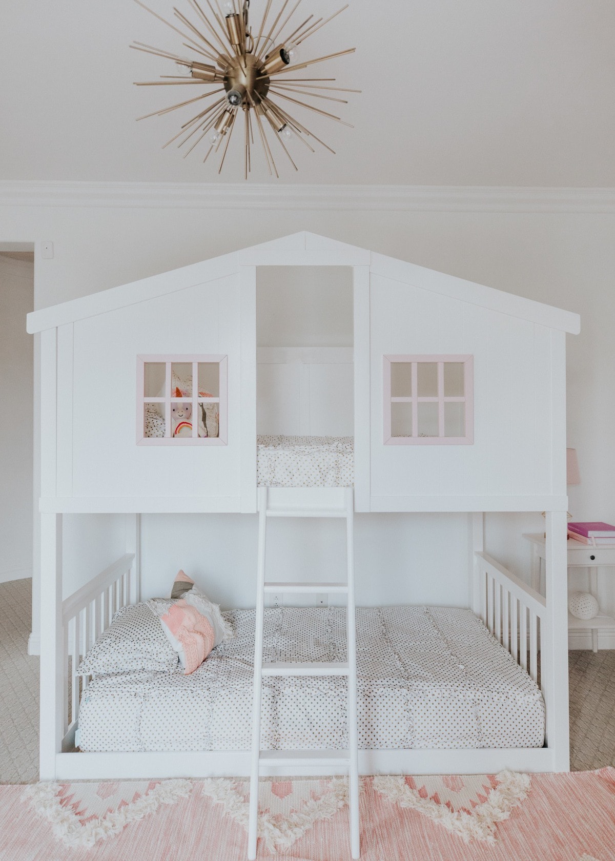 house bunk beds for girls