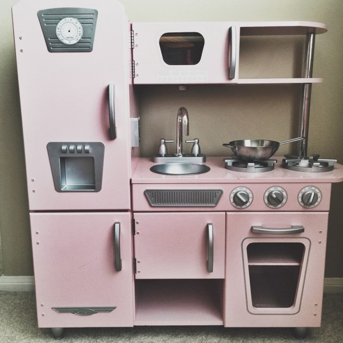 kidkraft vintage kitchen pink