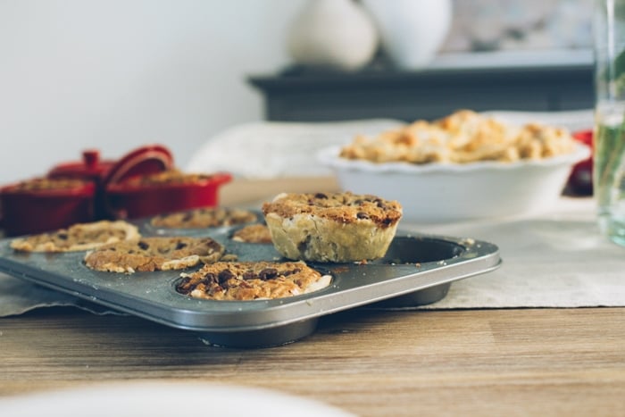 mini tollhouse pies - so cute!