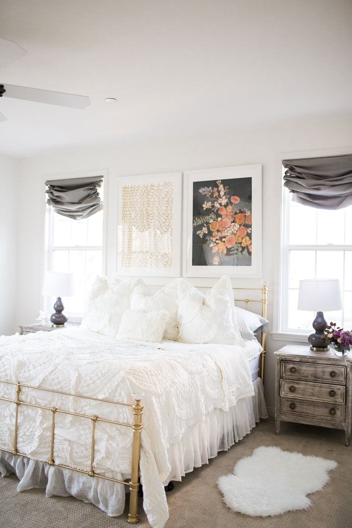 mint arrow master bedroom