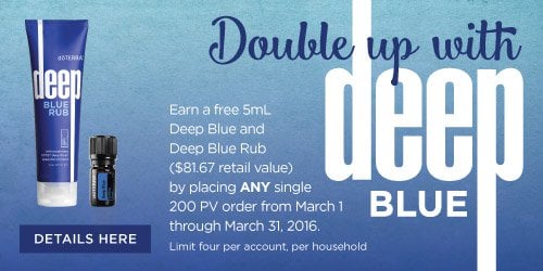 deep blue promo doterra