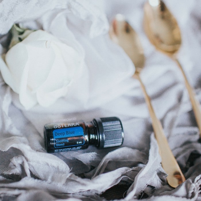 doTERRA deep blue essential oil - AMAZING for after a workout or to support sore muscles!
