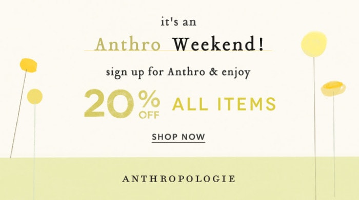 anthro weekend!