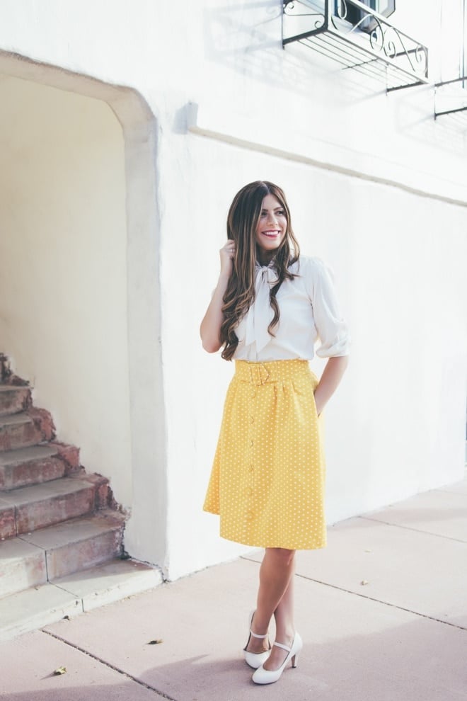 modcloth-yellow-skirt