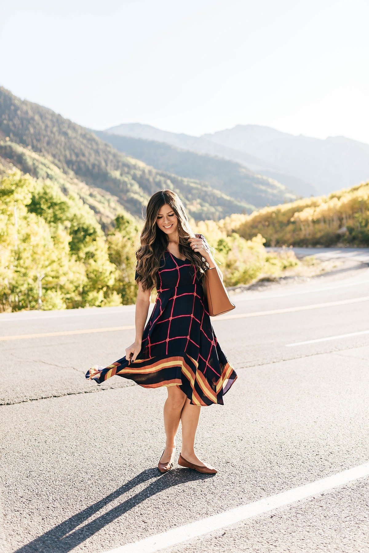 striped dress