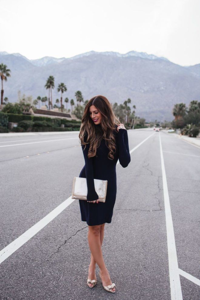 body con navy dress