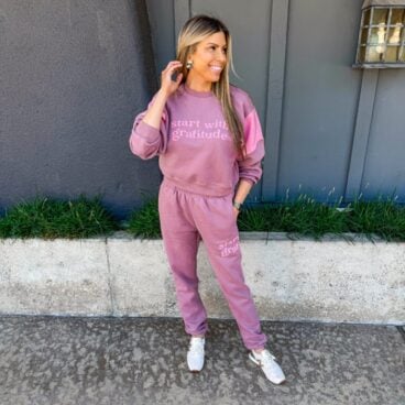 mayfair sweatshirt and sweatpants
