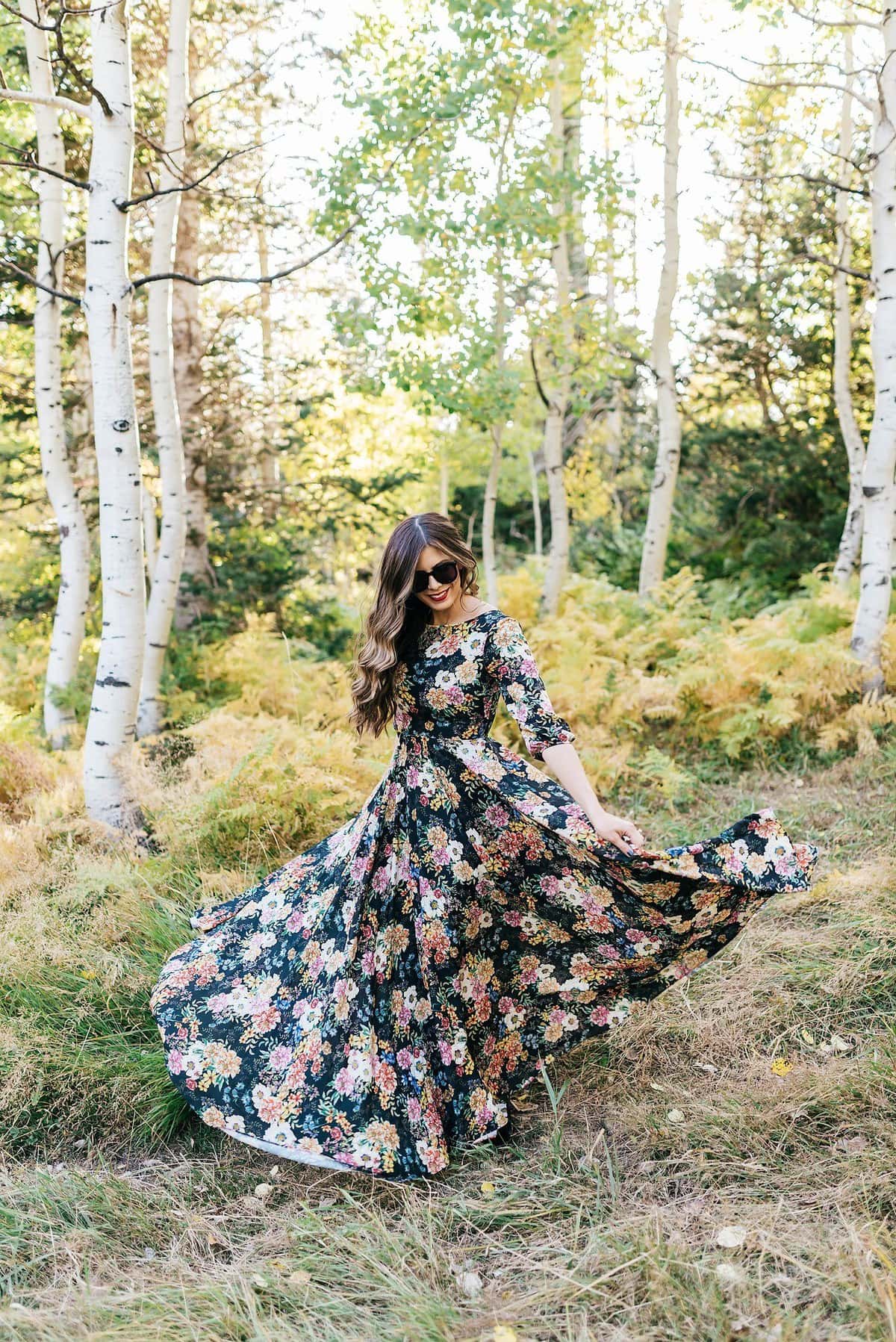 yumi kim floral maxi