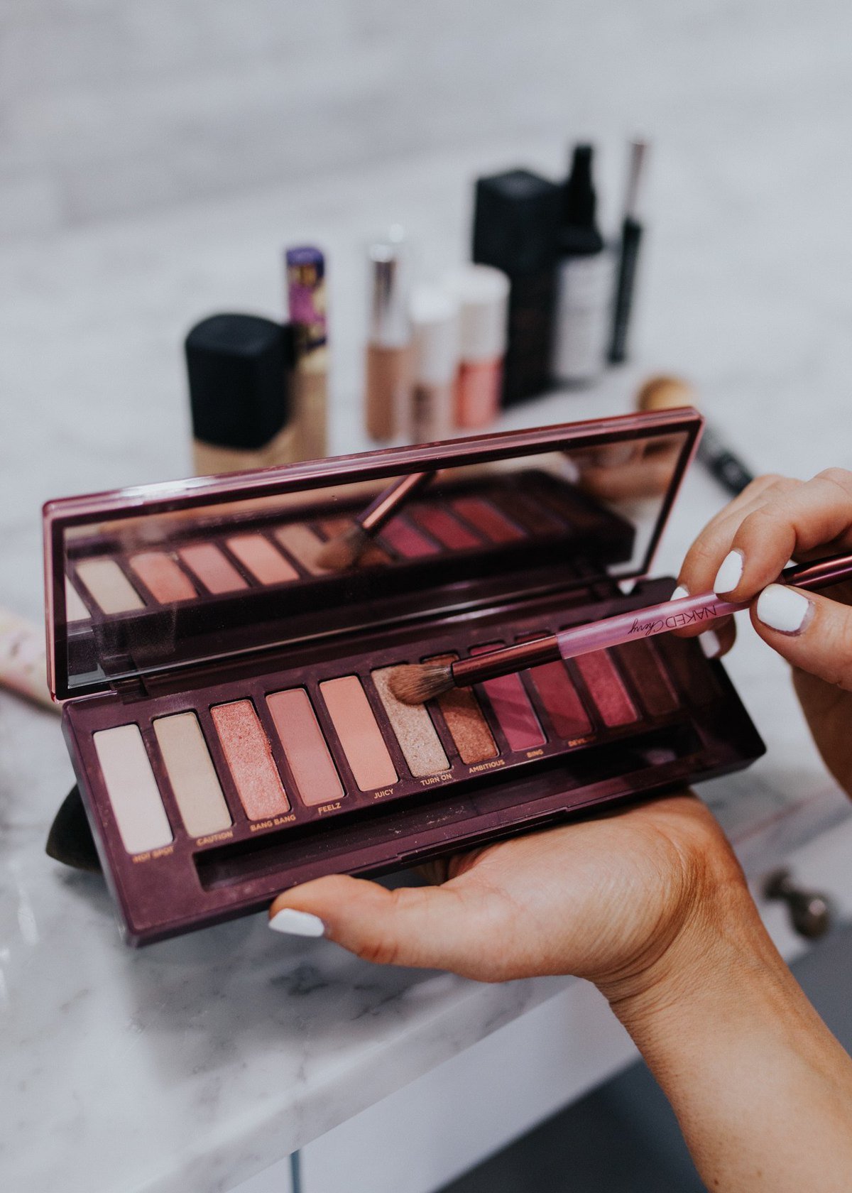 urban decay naked cherry eyeshadow palette