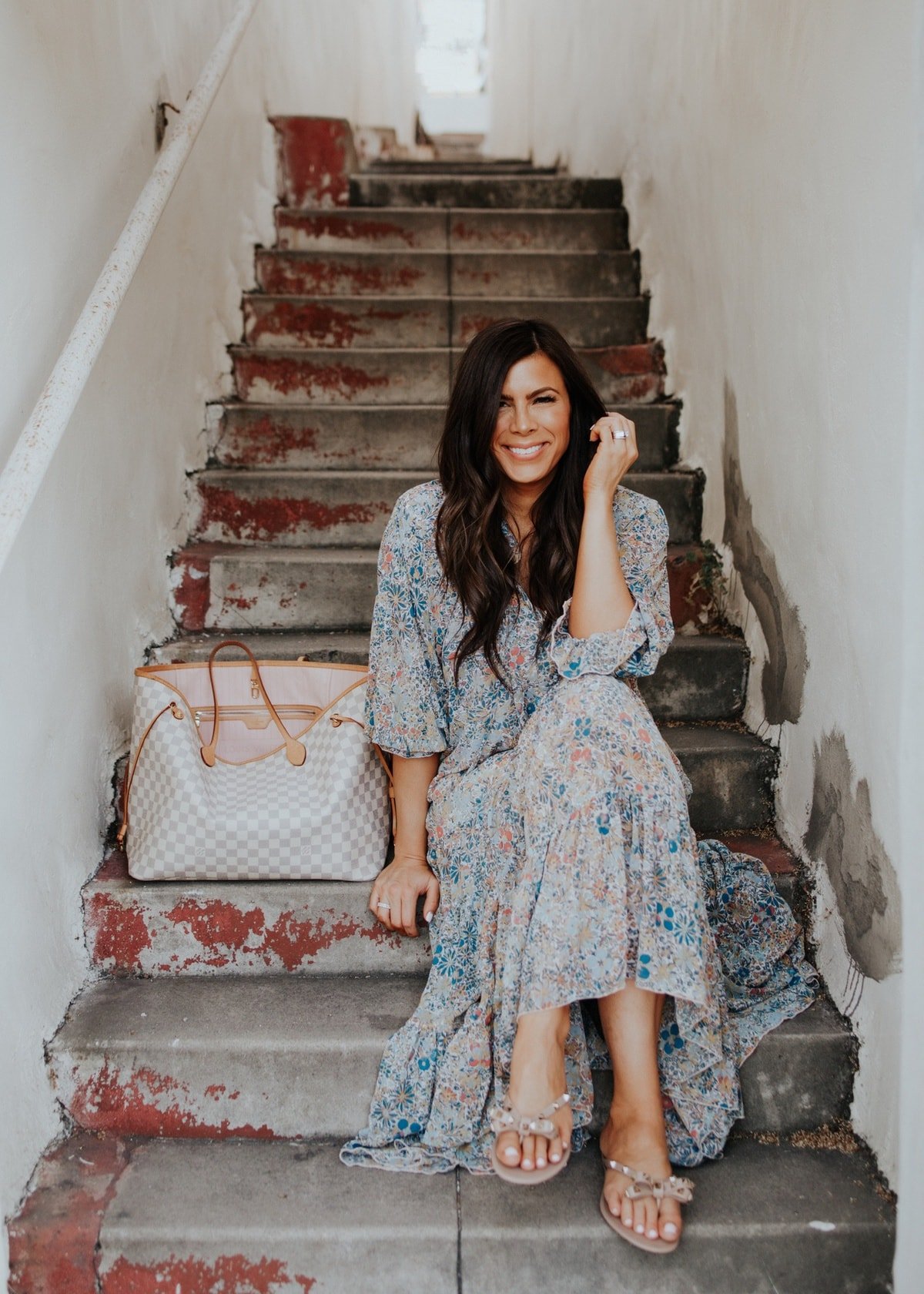 free people floral maxi dress