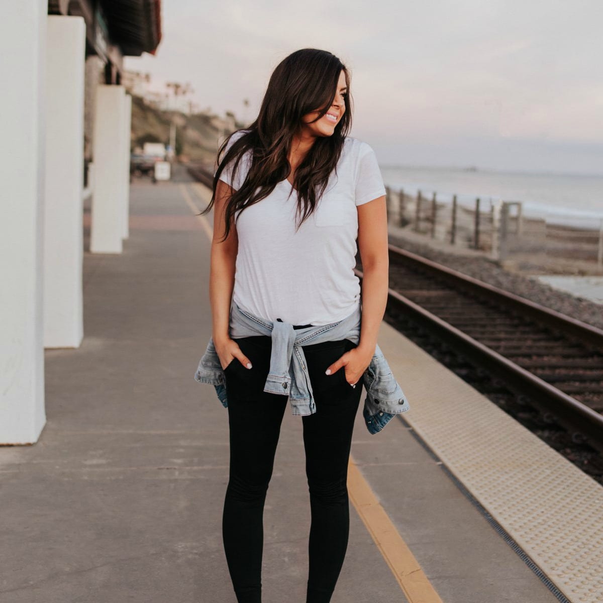 best white tshirt madewell