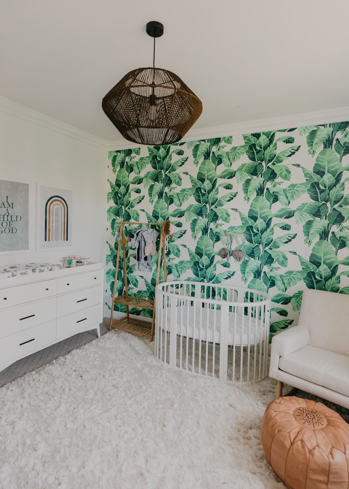 Baby room ideas a girl nursery and a boy nursery Mint Arrow