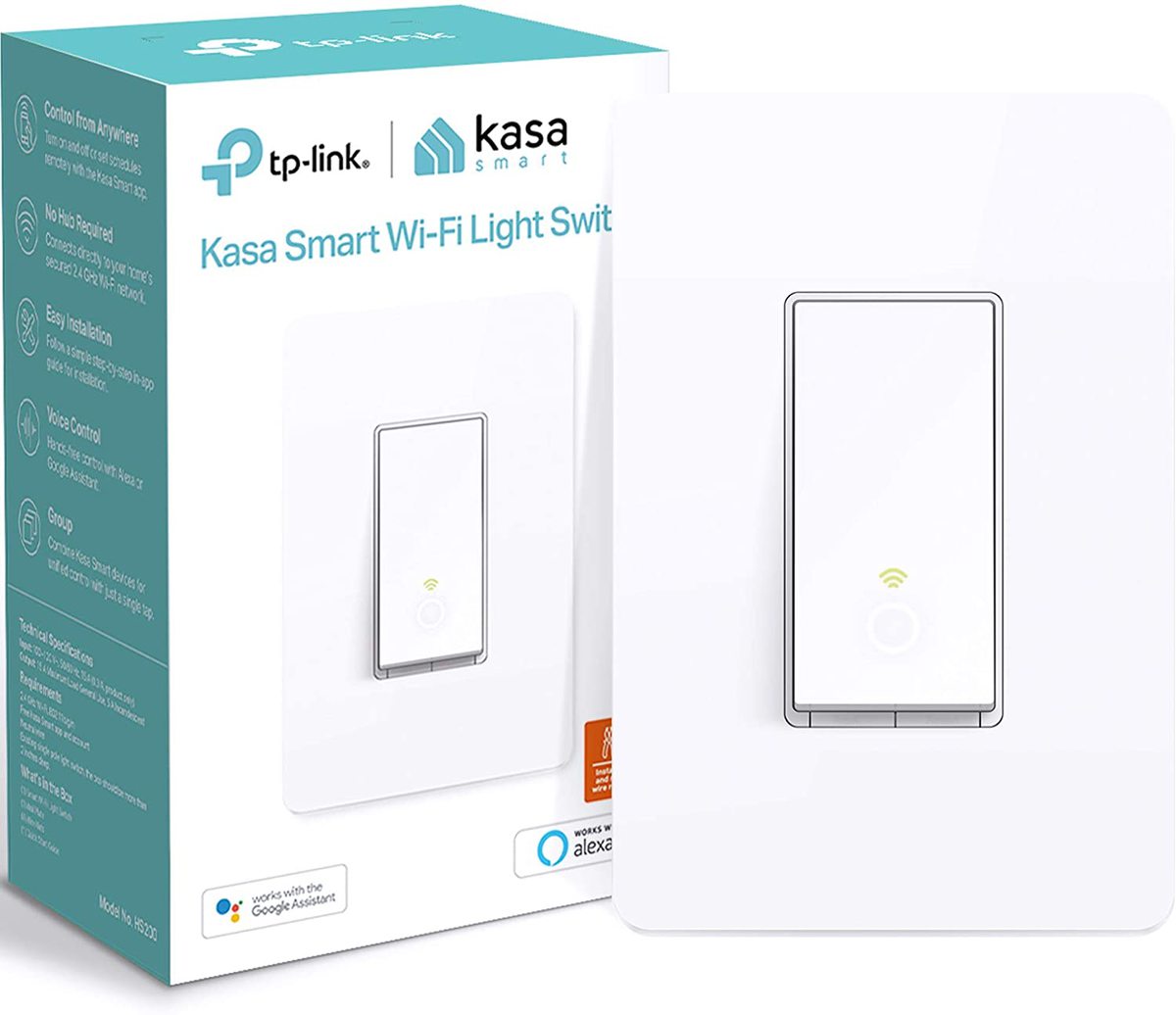 kasa smart wifi light switch