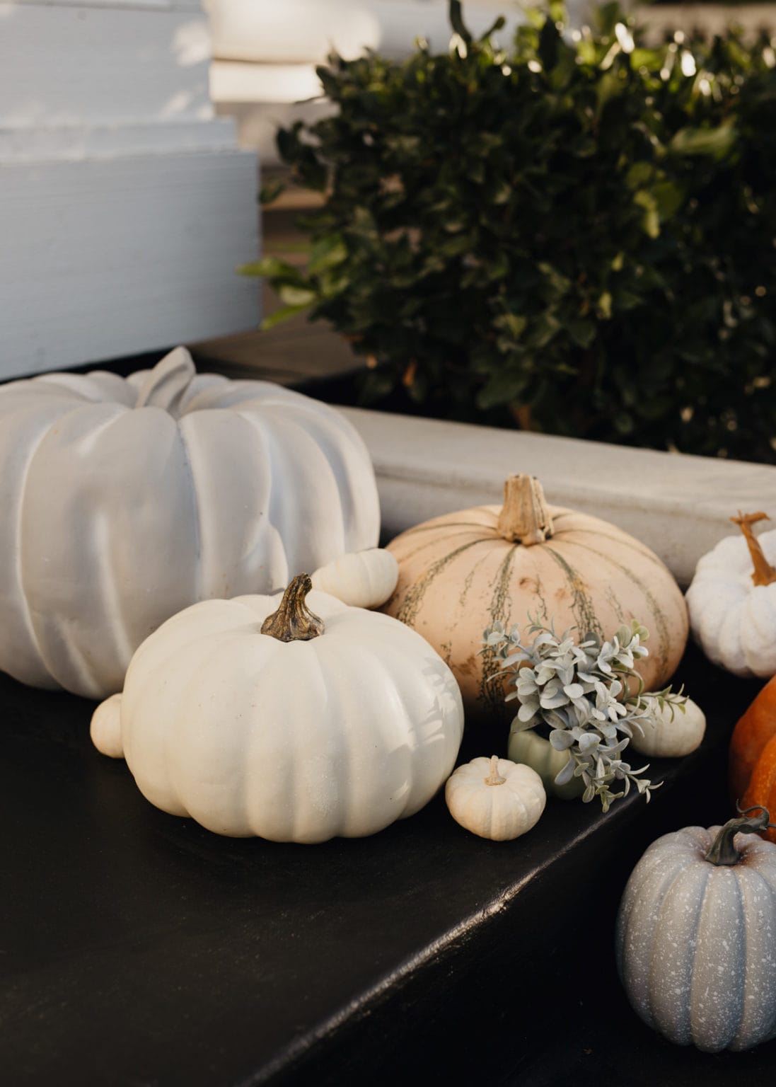 Fall front porch decor: how to be festive AND save money! - Mint Arrow