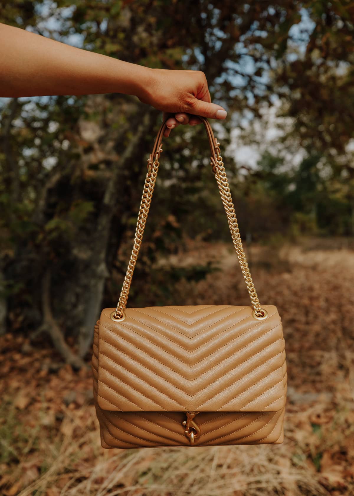 rebecca minkoff tan bag