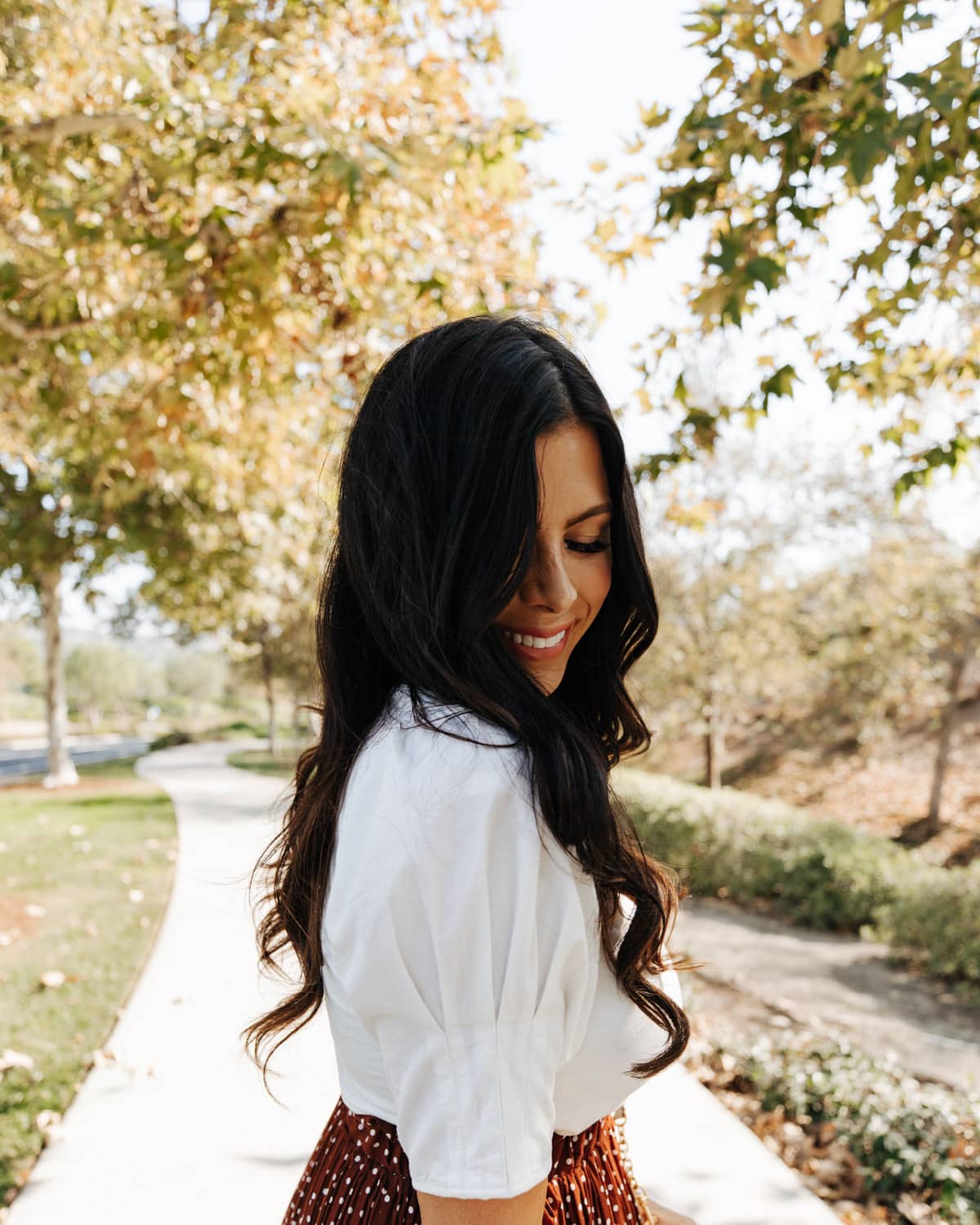 white top anthropologie