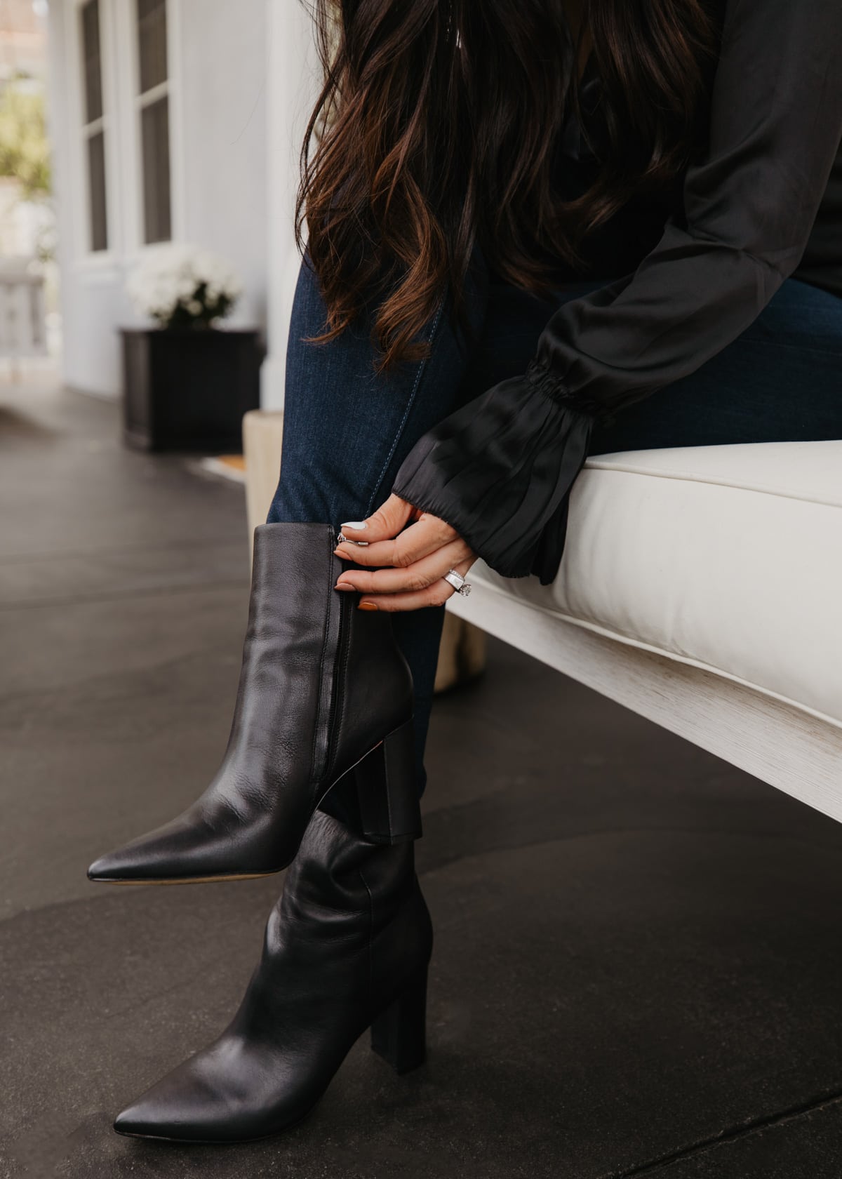 marc fisher black boots nordstrom