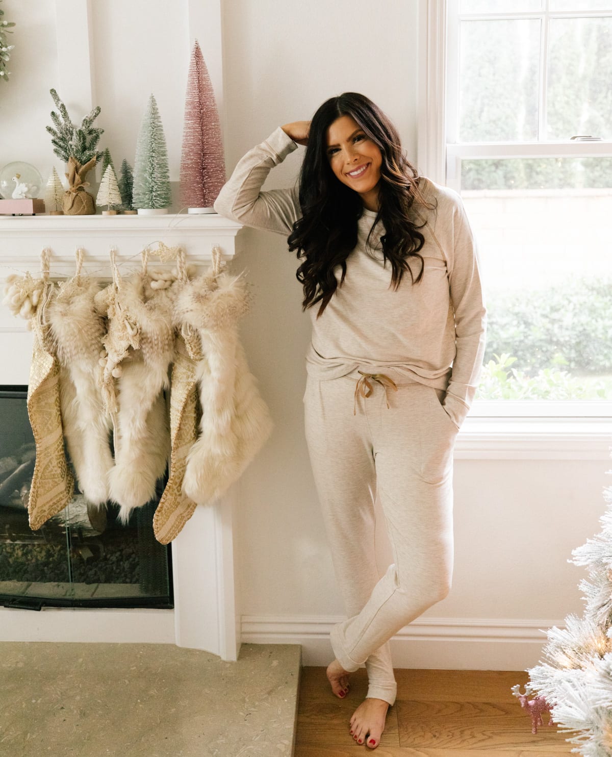 qvc holiday favorites ugg pajama set