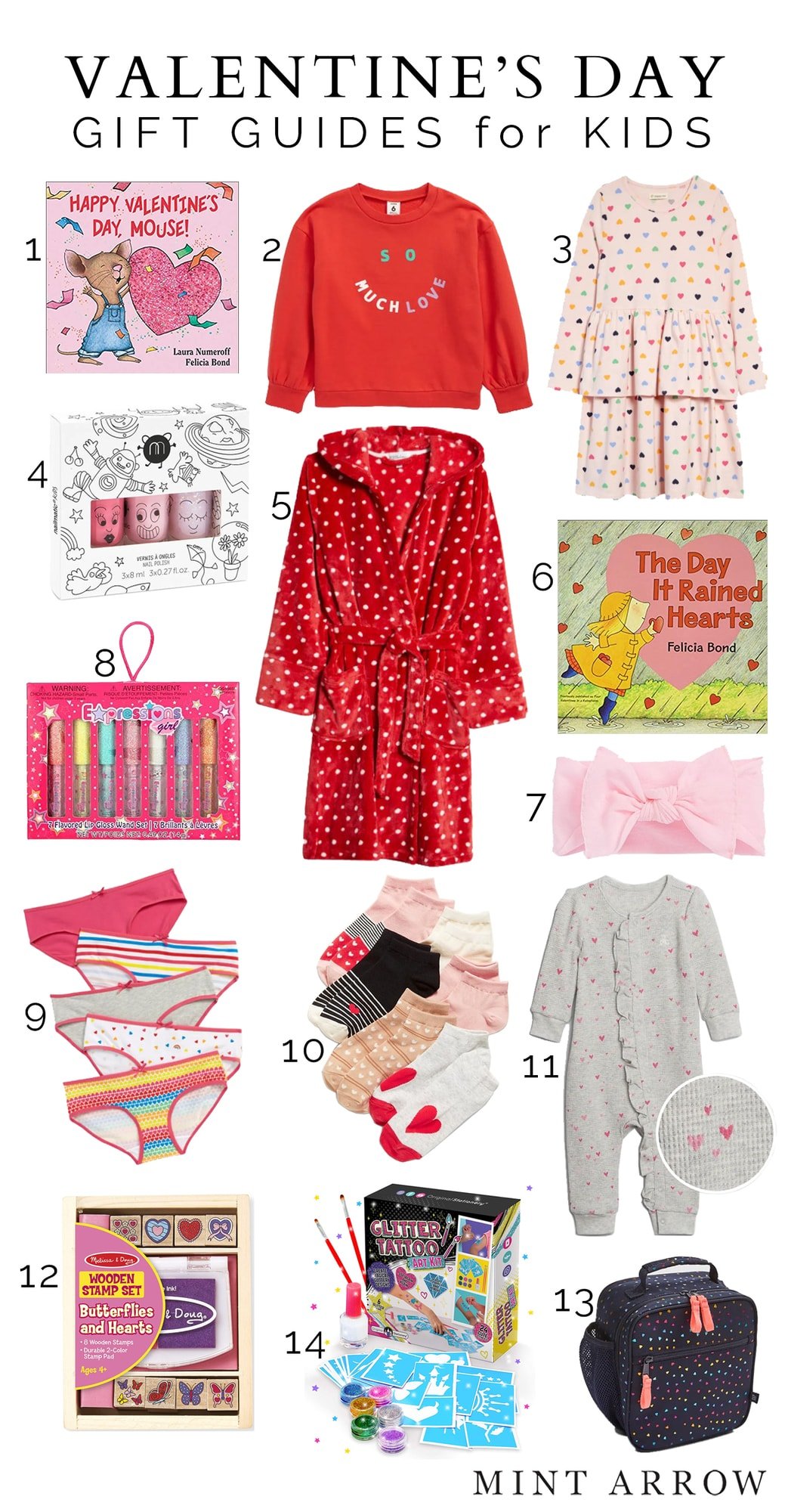 Top Valentine S Day Gift Ideas For Kids Mint Arrow