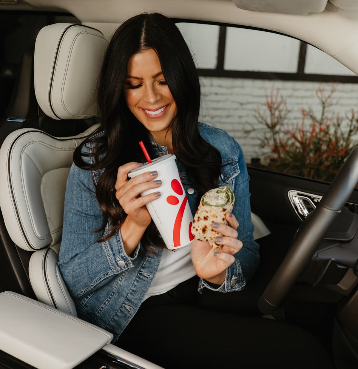 healthy chick fil a order