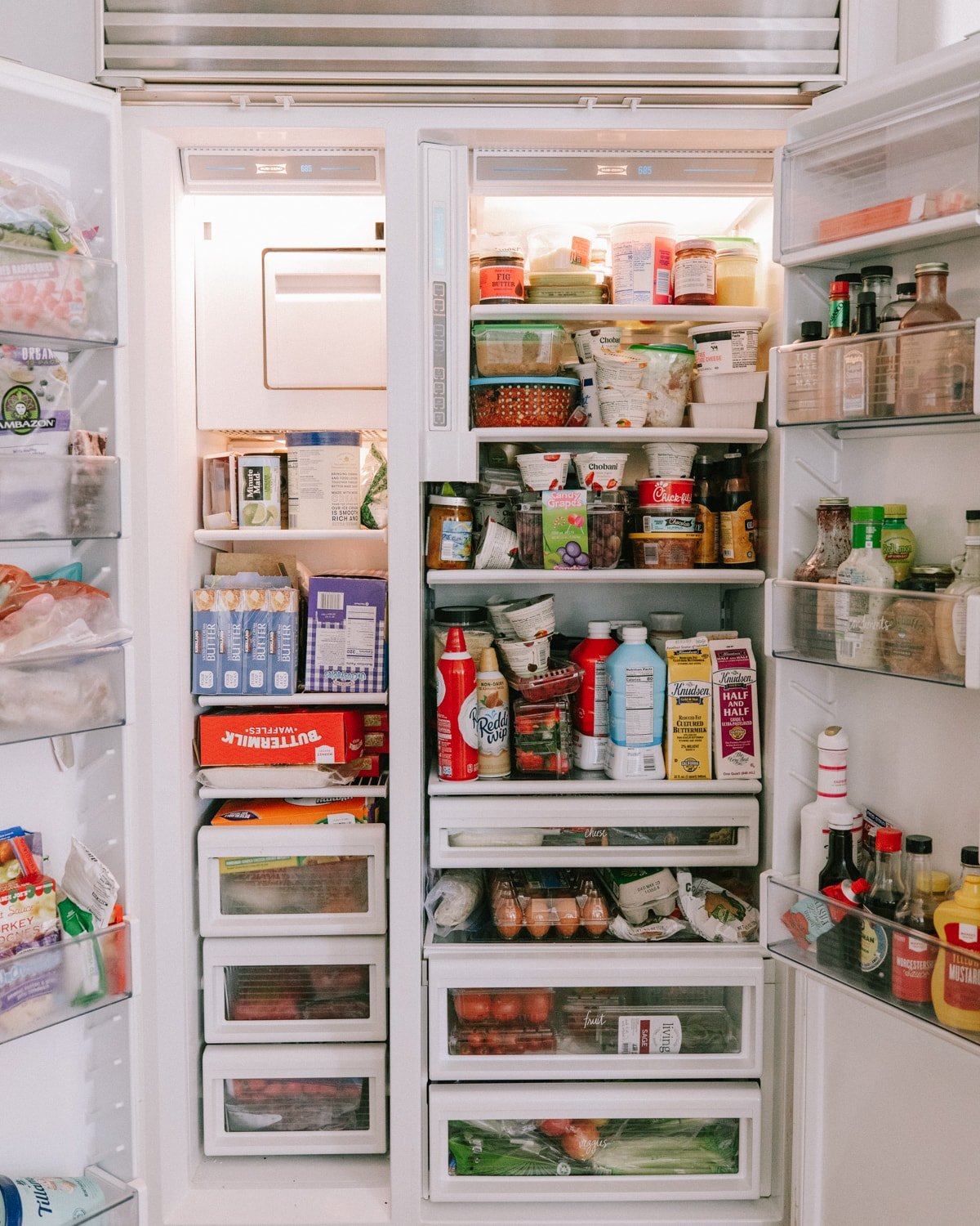 how to organize your fridge