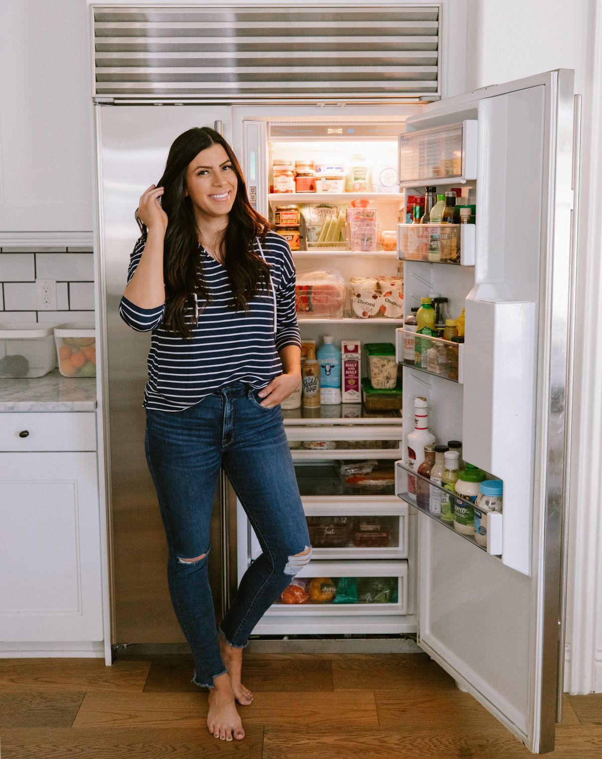 Organizing Our Fridge - Pretty in the Pines, New York City