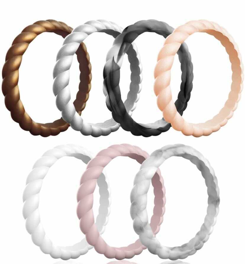 women's silicone rings