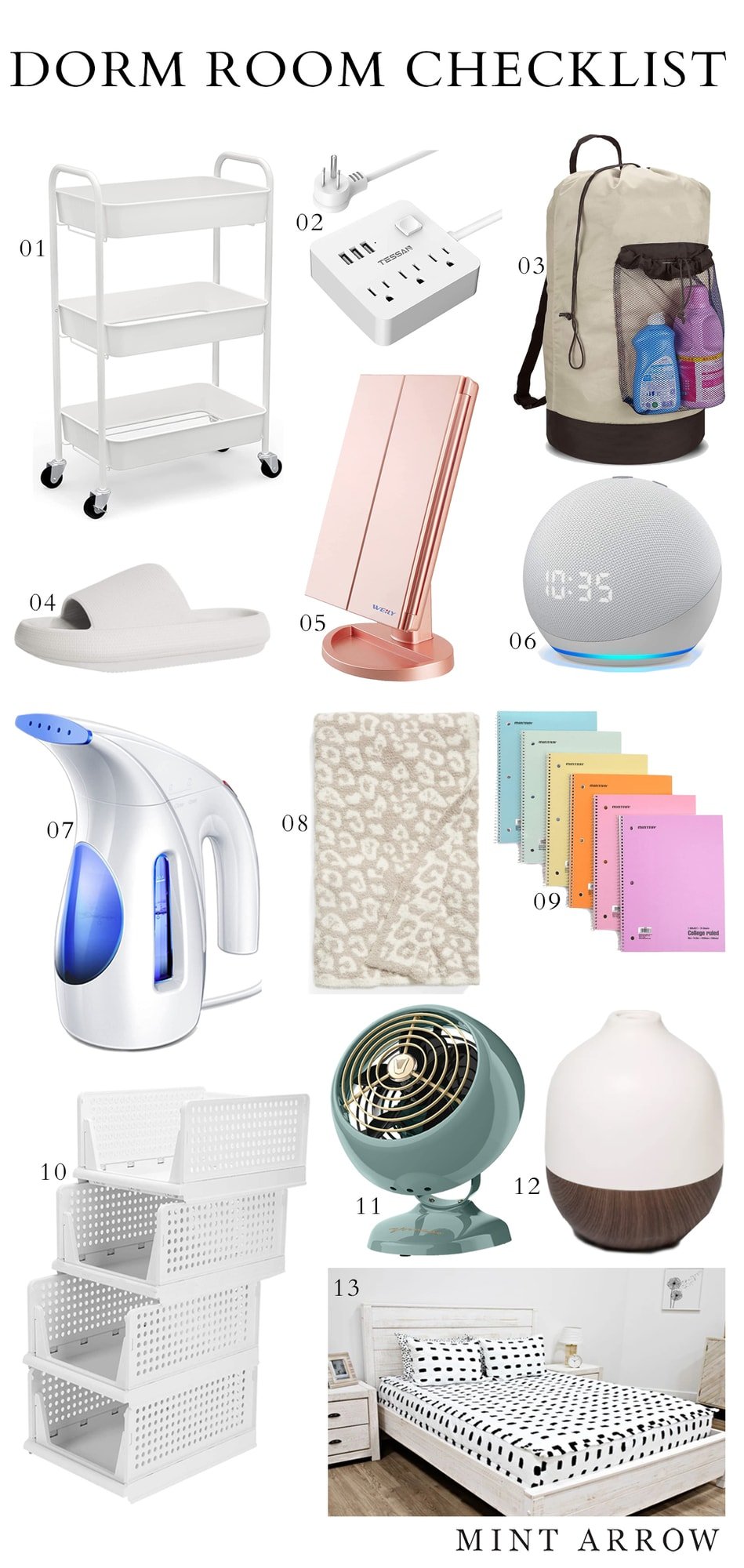 Dorm Room Essentials - The Motherchic