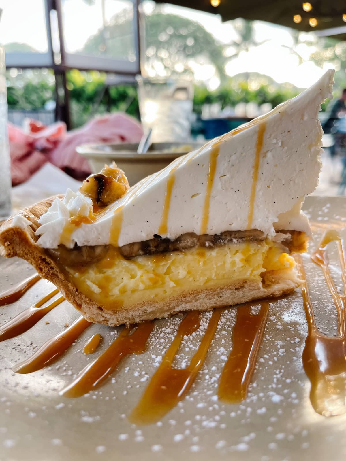 Banana cream pie in Oahu