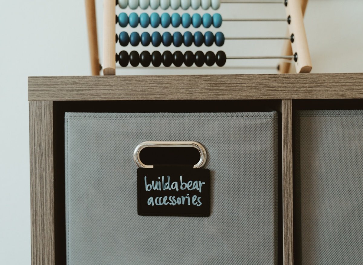 playroom organization bins