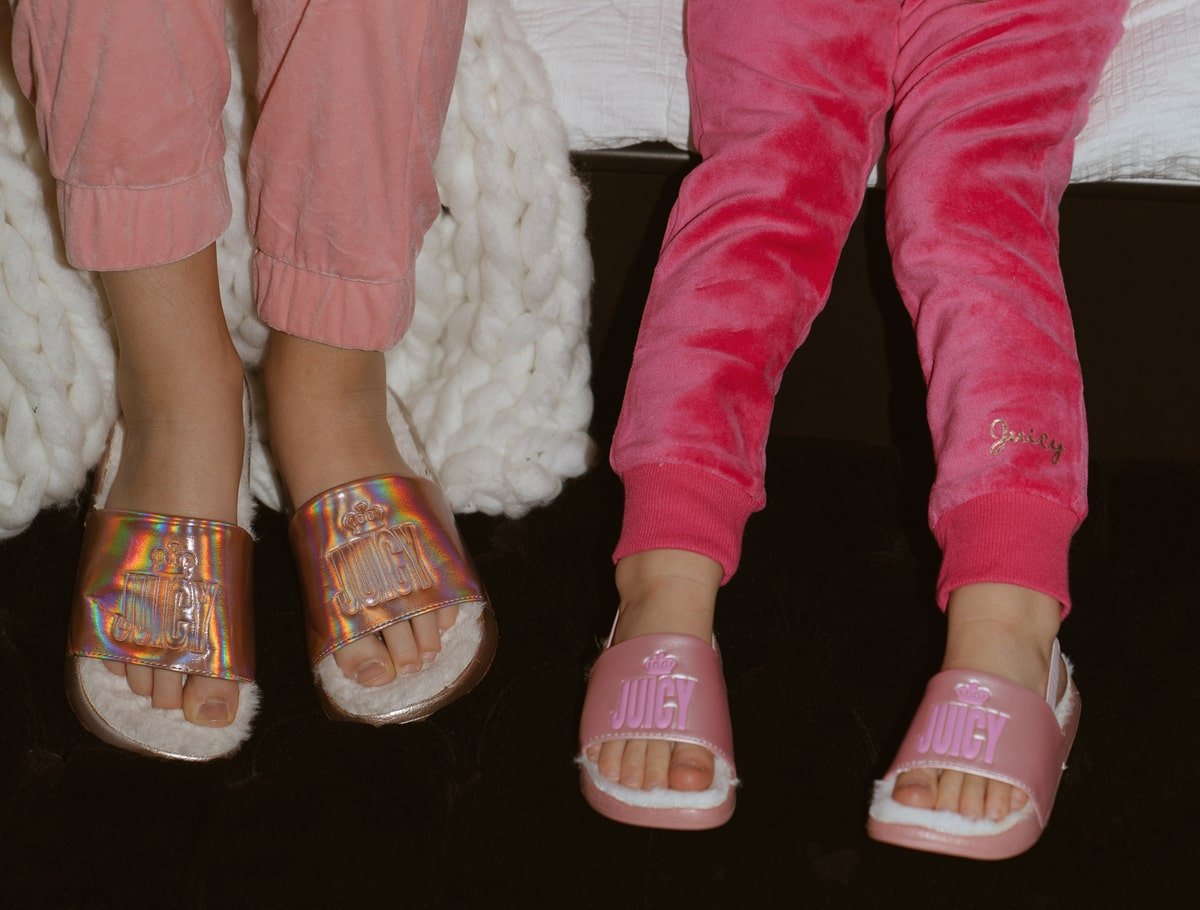 Juicy Couture slides