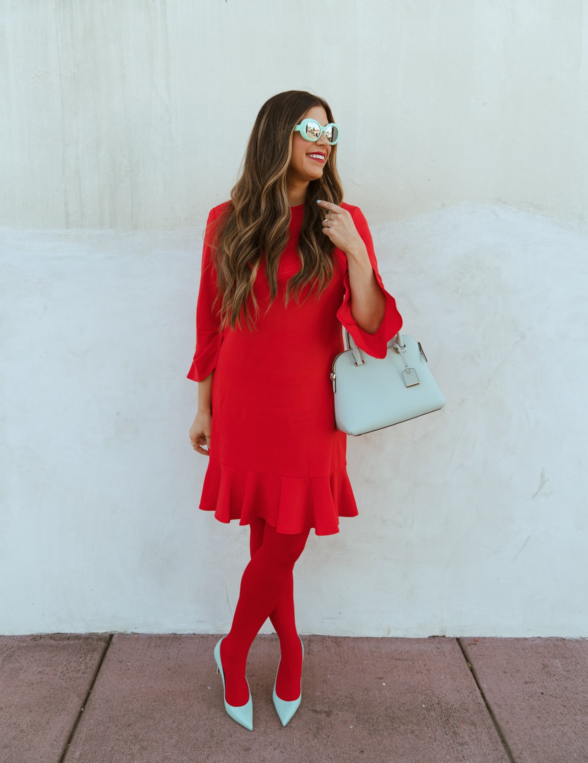 valentine's day red outfit 