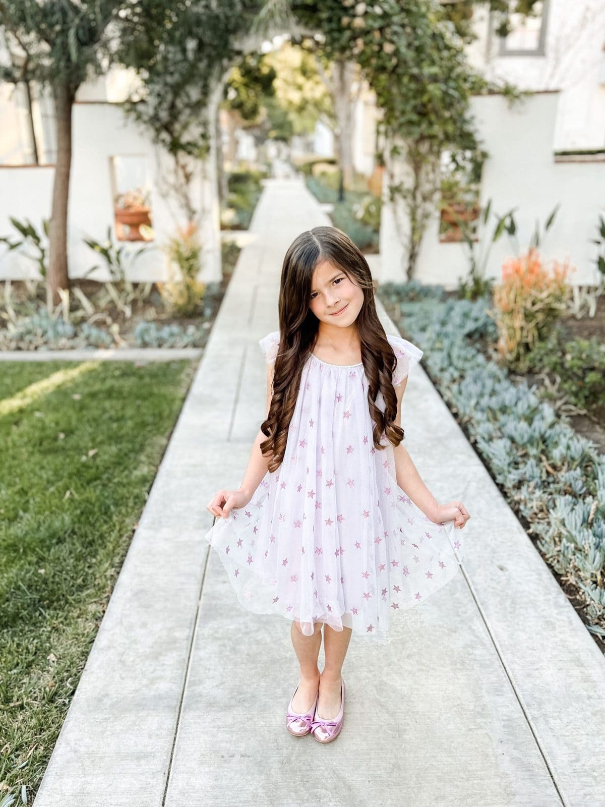 cute little girl spring outfit