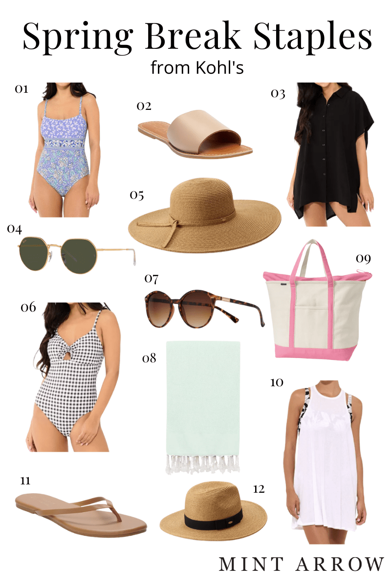 spring break outfit staples