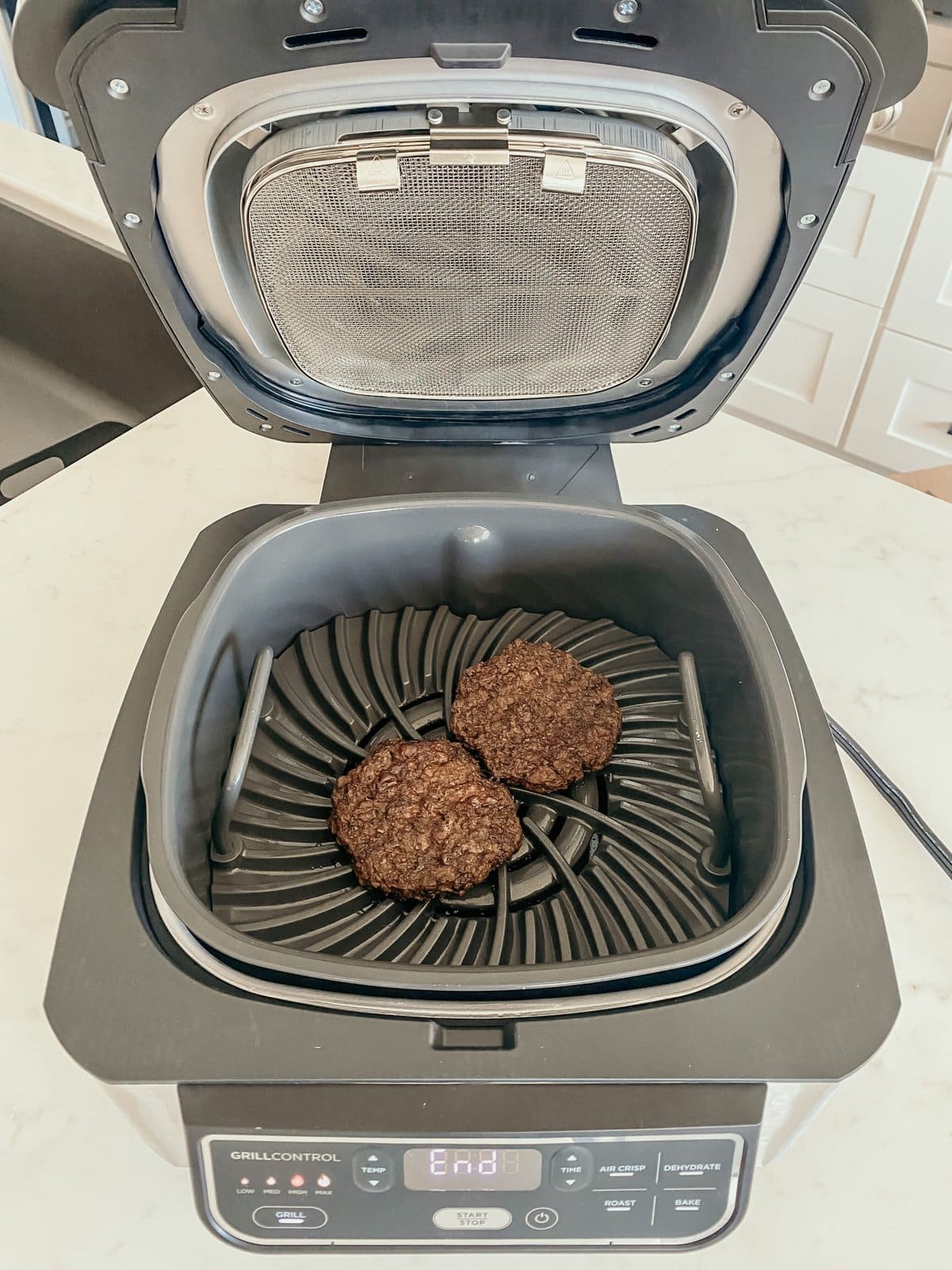 air fryer grill burgers