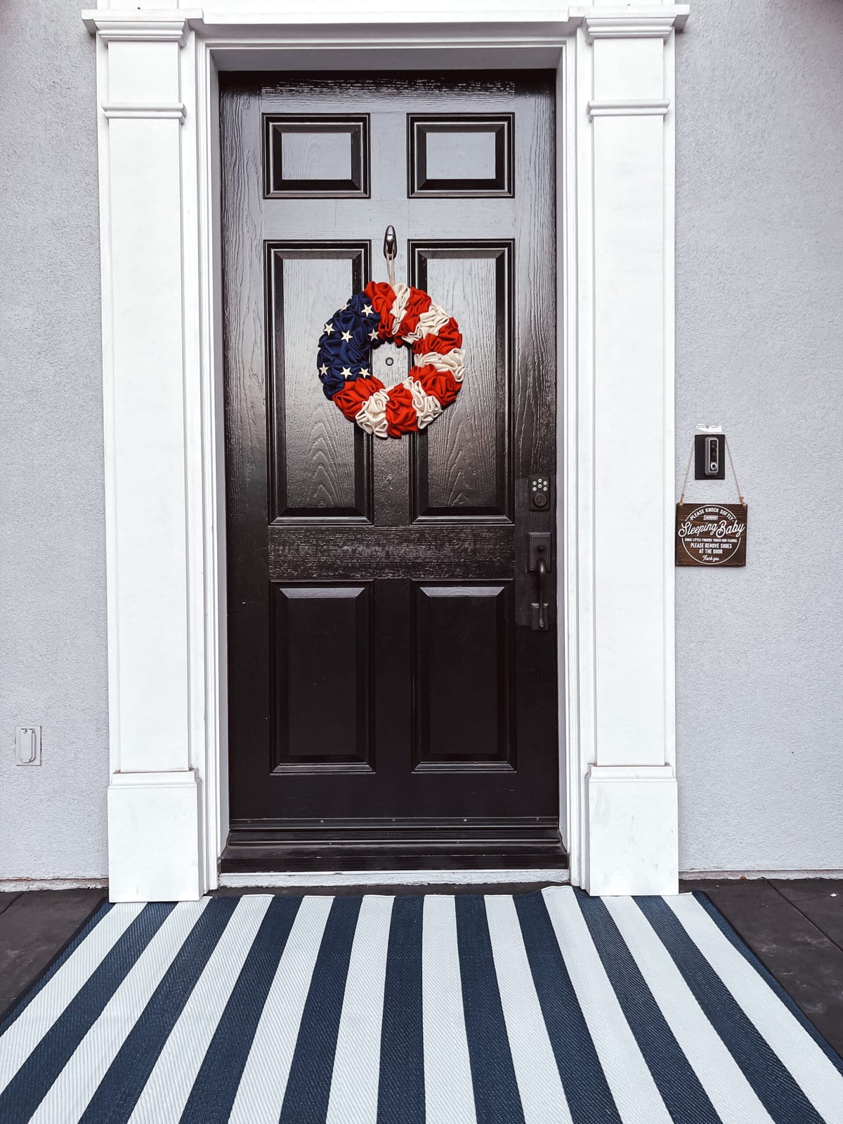 patriotic wreath the home depot