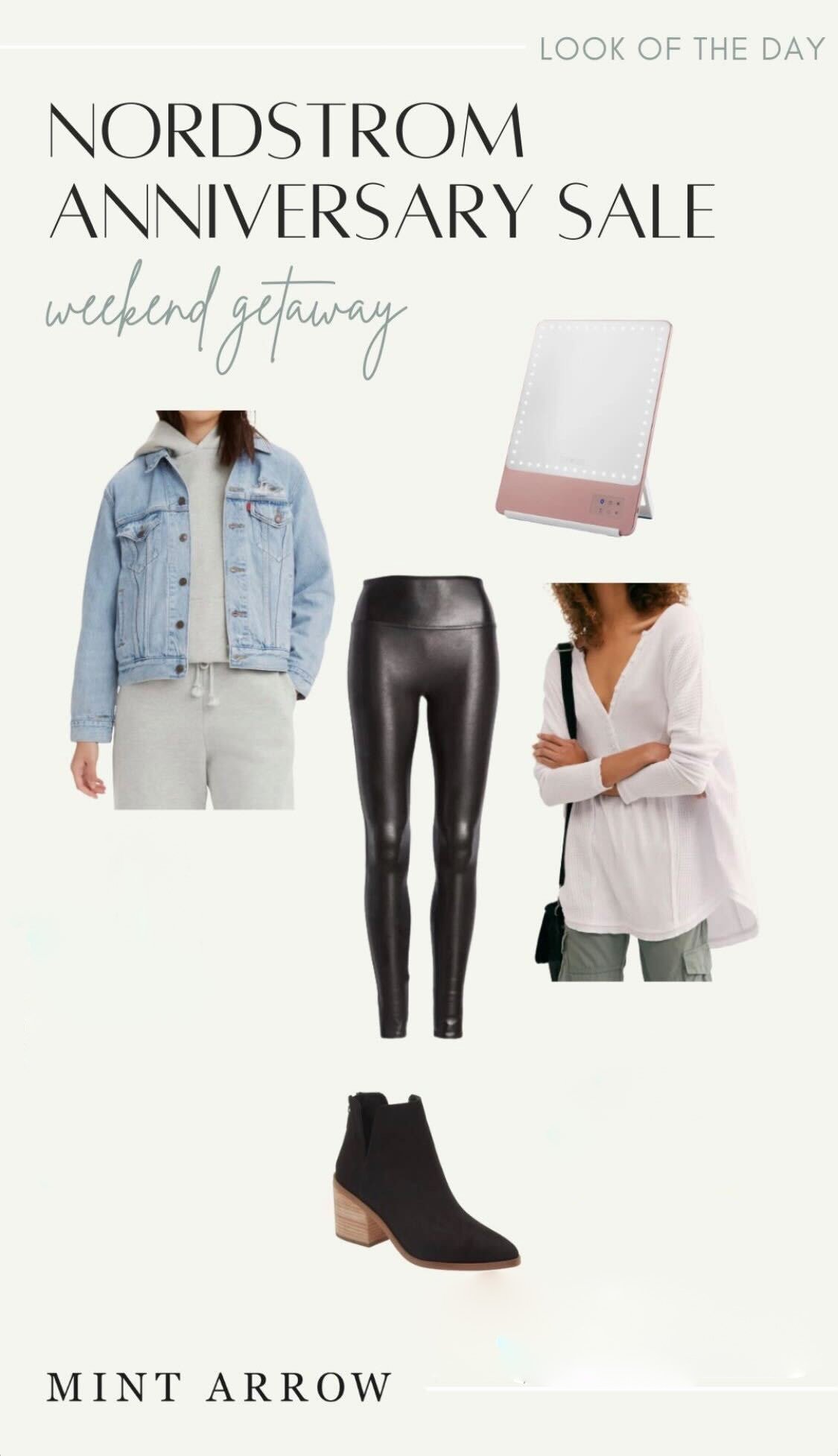 weekend getaway look