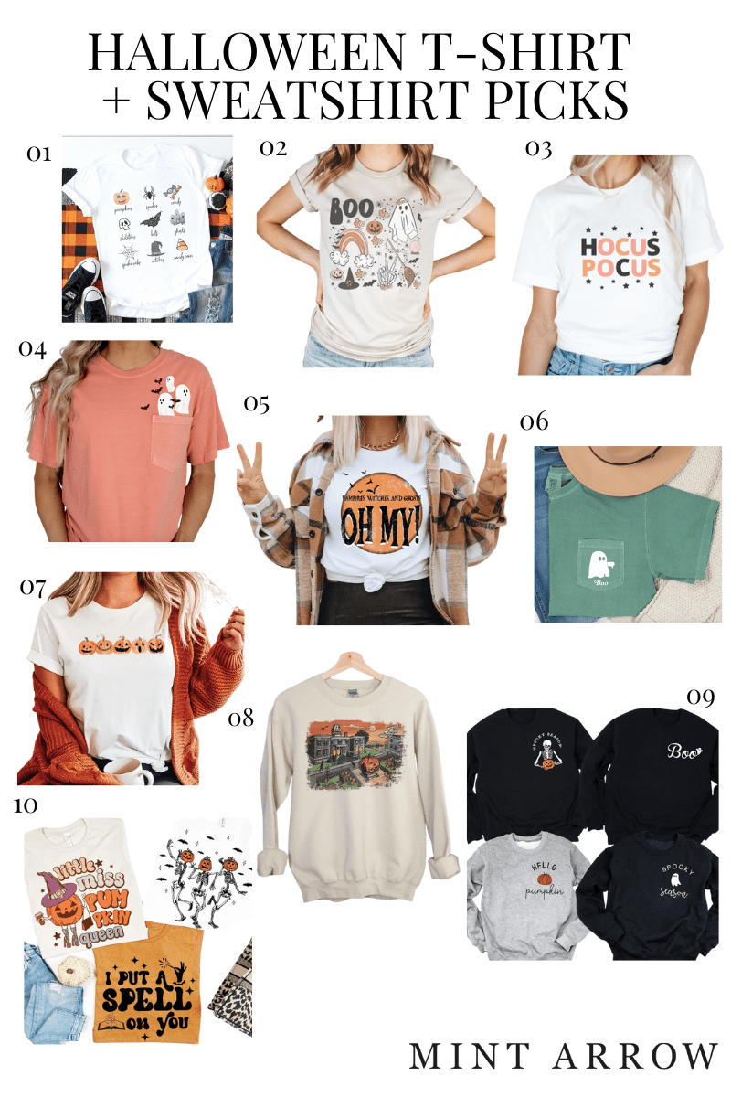 halloween t-shirts