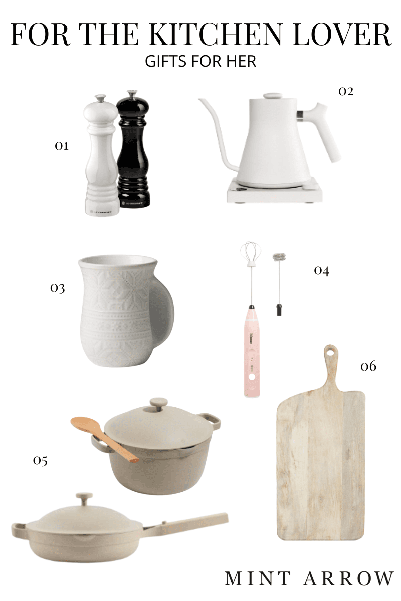 womens gift ideas - kitchen and cooking